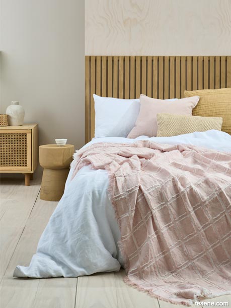 Beach beauty - bedroom with stylish coastal ambiance