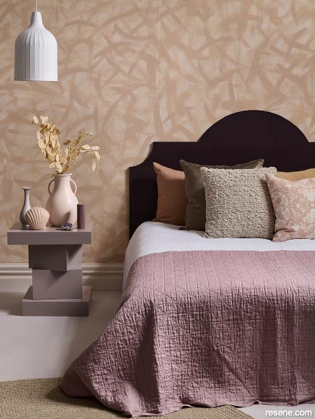 A bespoke glamour bedroom
