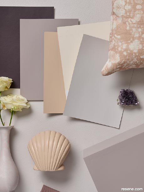 A bespoke glamour moodboard
