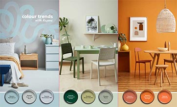 Summer 2018/2019 colour trends
