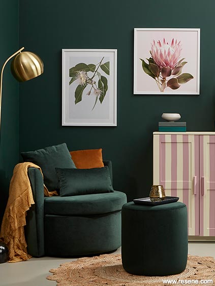 A maximalist, moody, luxurious look