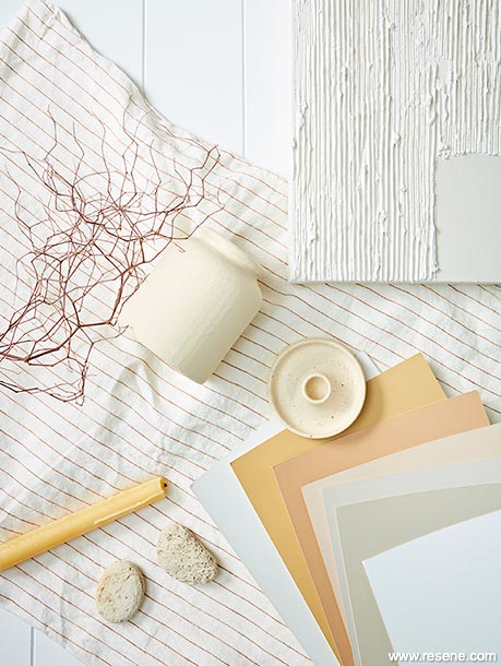 A scandinavian nature inspired moodboard