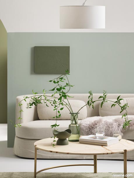 Serene in green style