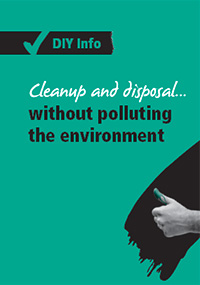 How to dispose of paint without polluting the environment