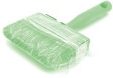 Painting tip - wrap paintbrush between sessions