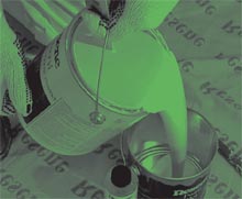 Use paint from a paint pot