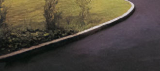 Asphalt driveway