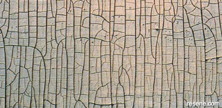 Alligatoring (also called crocodiling)