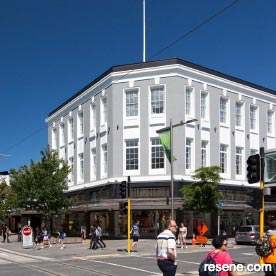 1935 historic building facade
