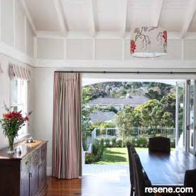 Historic villa with restored panelling