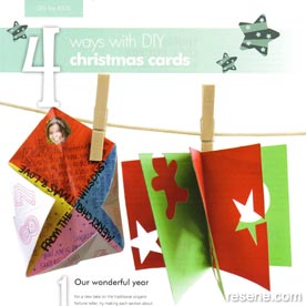 DIY Christmas cards