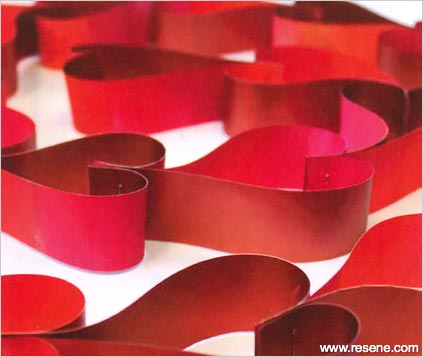 My heart on a string - garland
