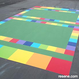 Rainbow tag game