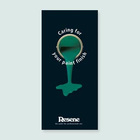 Resene - Caring for your paint finish brochure
