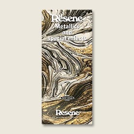 Resene Metallics and Special Effects chart