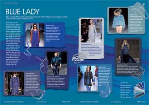 Blue is back for Winter 2012