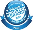 Winner Most Trusted Paint Brand 2024