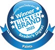 Winner Most Trusted Paint Brand 2025