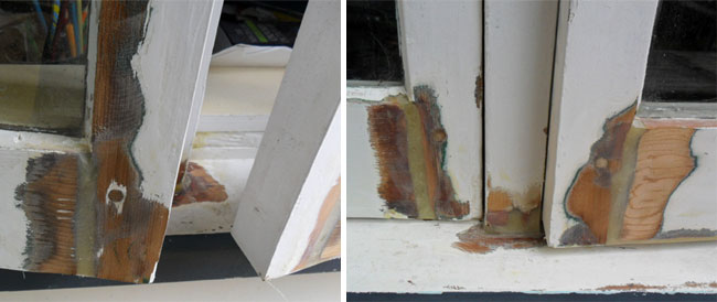 Repaircare for repairing rot in wooden window frames