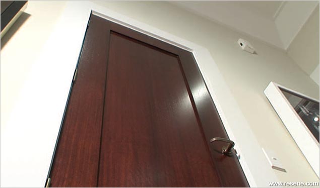Finished door