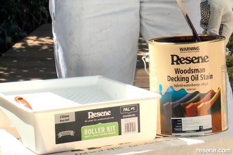 Materials required to start staining