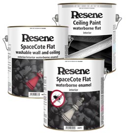 Resene Paint options ideal for ceilings