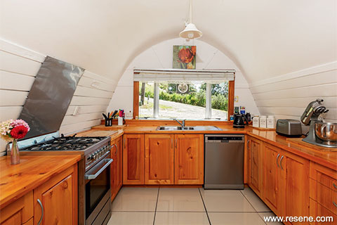 Splashing out on a handmade macrocarpa kitchen