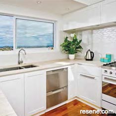 Sink time into the kitchen