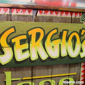 Mexican themed sign