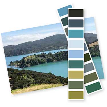 Generate a colour palette from your favourite photos