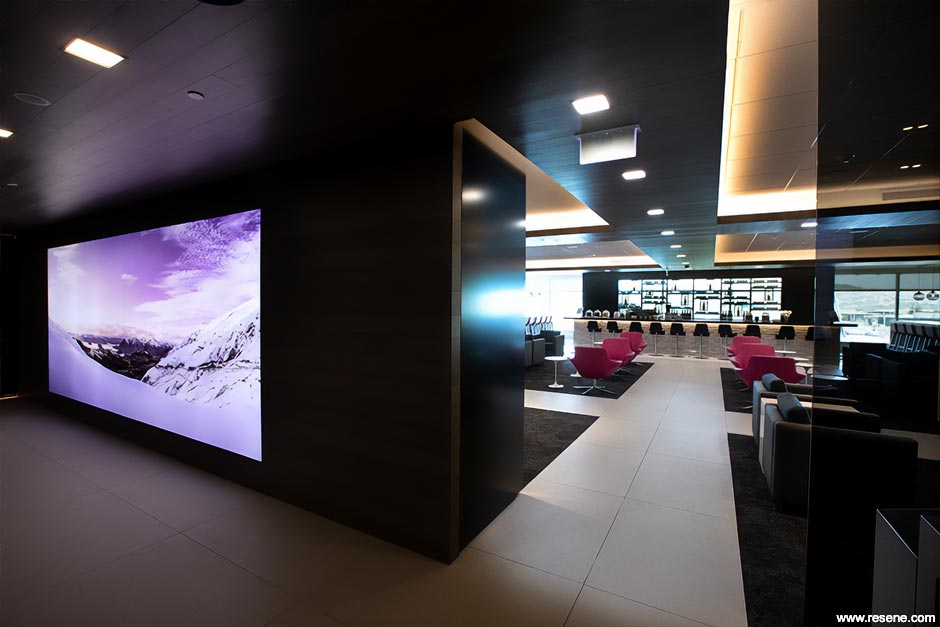 Air NZ Lounge entry