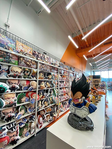 Anime House - store interior