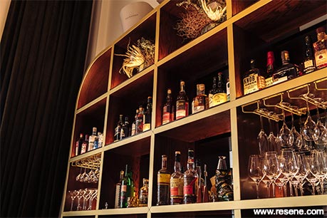 Bar shelves