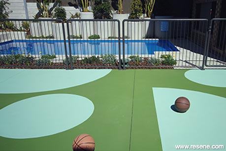Basketball court