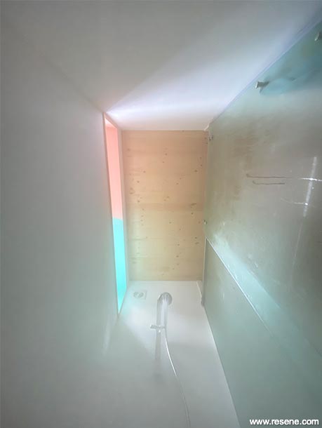 Beach house interior