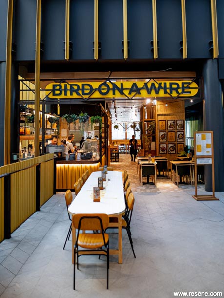Bird on a Wire exterior
