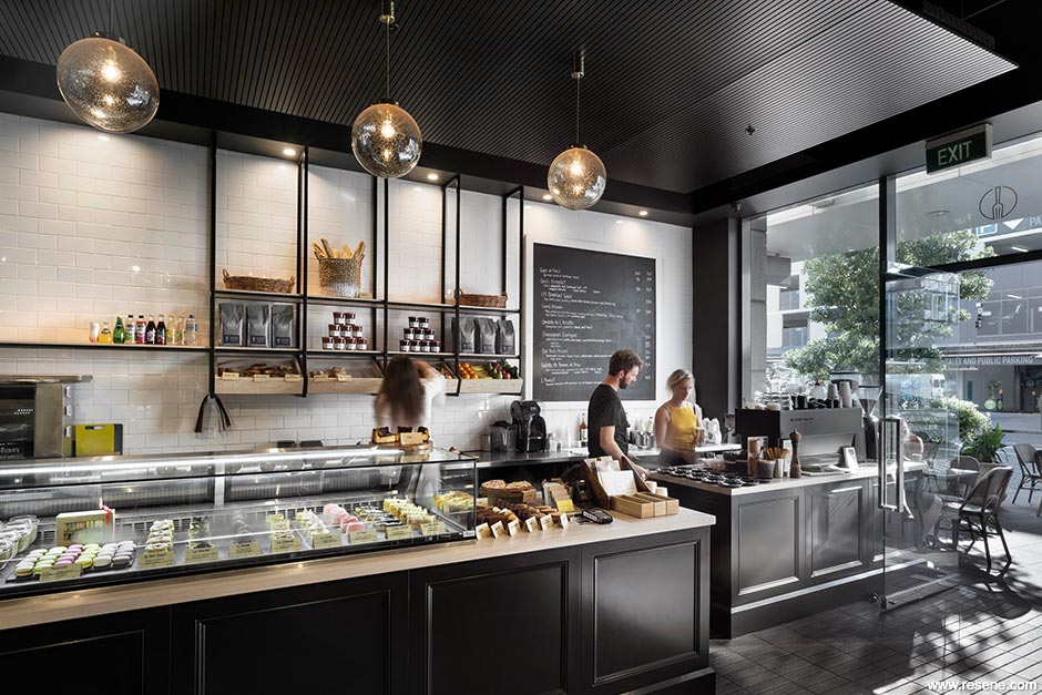 Cafe interior