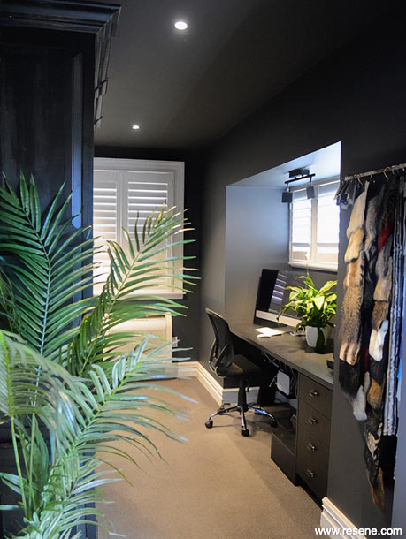 A modern home office