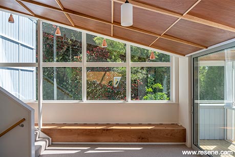 Neutral beach home interior