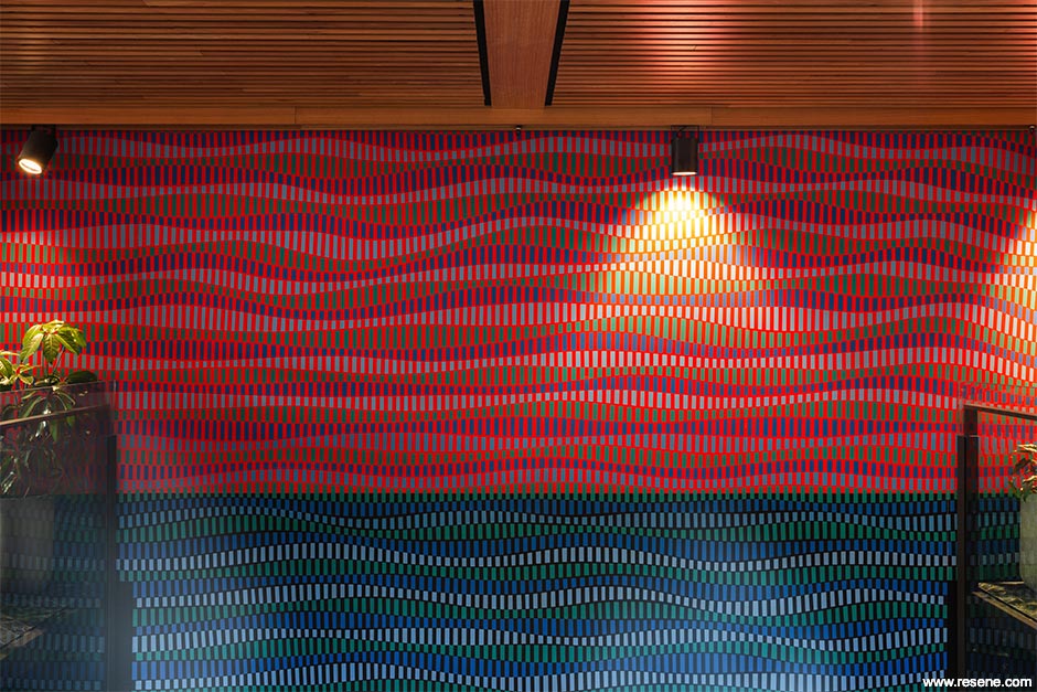 Bright restaurant interior