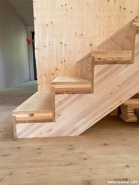 Building a staircase