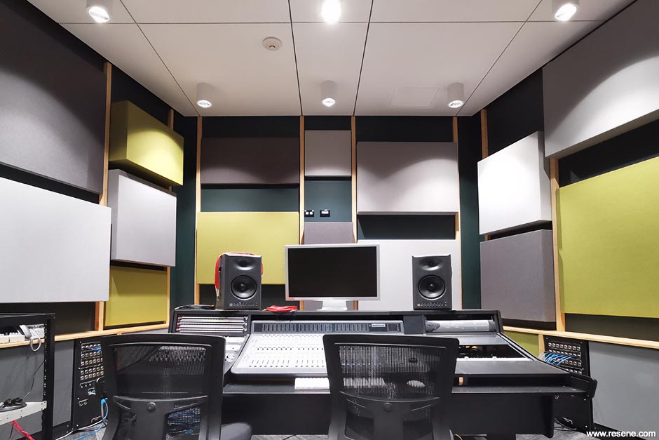 University of Otago - recording studio