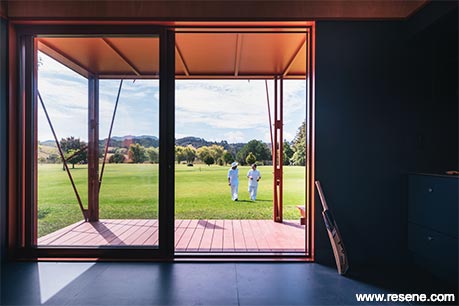 Cricket club deck