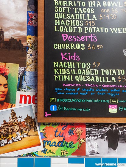 El Rancho menu