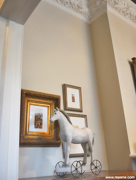 Neutral villa interior