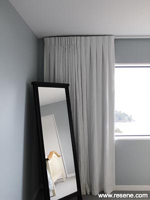 Grey bedroom