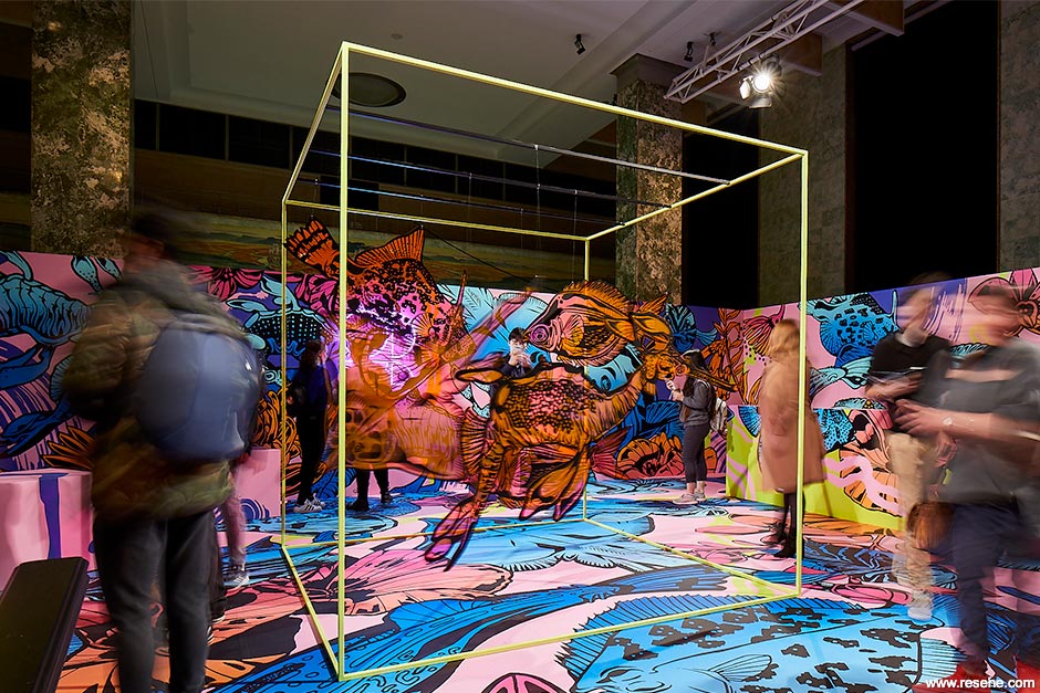 Galaxy Studio - immersive artwork/mural