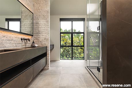 Light green bathroom