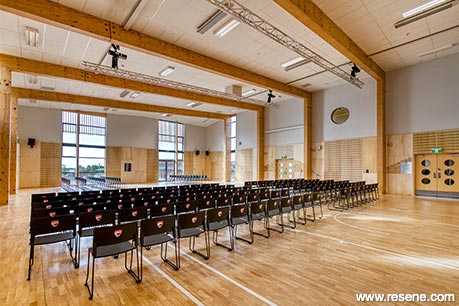 School gymnasium