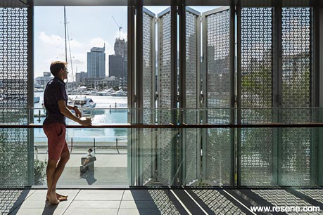 Luxury apartment balcony